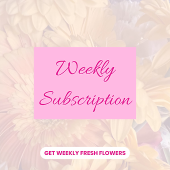 Weekly Floral Subscription