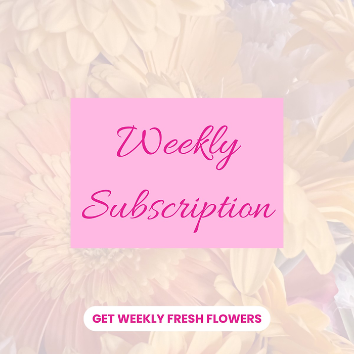 Weekly Floral Subscription