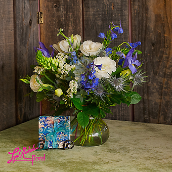 Blue Meadows with Coasters