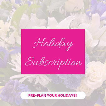 Holiday Floral Subscription